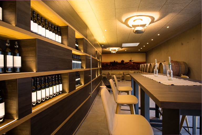 Tasting Room | Winery Bergmann © Tonality Communications